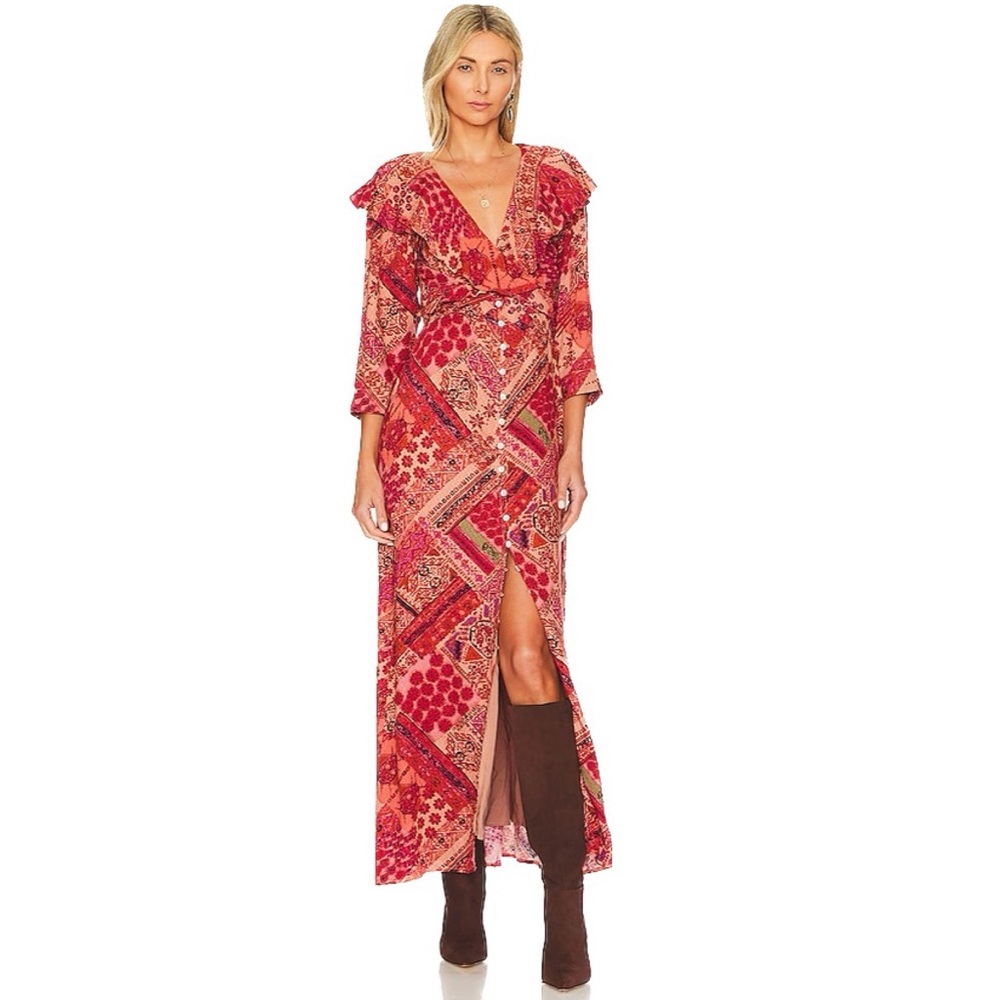 Free People | Lennon Maxi Dress NWT